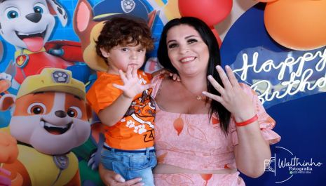 Aniversário de 4 Anos do Davi-Olimpia-SP 