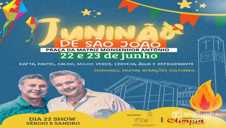 Atrações culturais em comemoração ao Padroeiro animam a Praça Central neste fim de semana