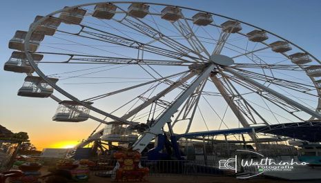 Com brinquedos infantis e radicais, parque de diversões Vitinho Park é atração confirmada do 60º Festival do Folclore de Olímpia