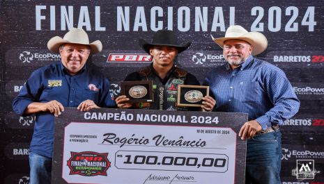 Festa do Peão: mato-grossense Rogério Venâncio é o campeão nacional da PBR Brazil Já o paulista Vitor Manoel Dias conquistou o título pela e