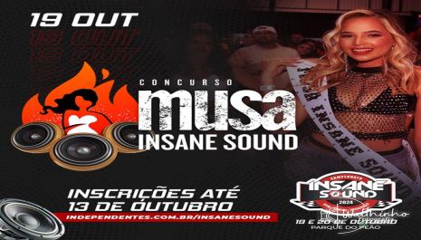 Estão abertas as inscrições para o Concurso Musa do Insane Sound Barretos 2024