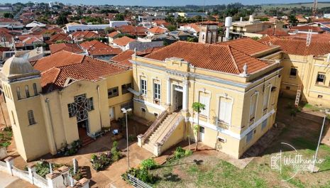 Prédio da antiga Beneficência Portuguesa segue em restauro e revitalização