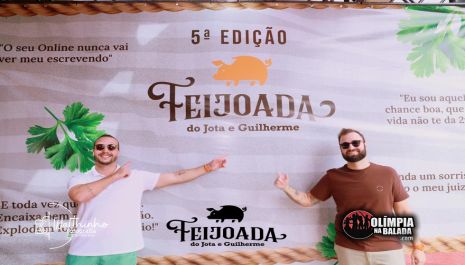 5° Feijoada do Jota e Guilherme Olimpia-SP 
