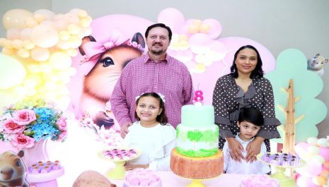 Aniversário de 8 anos da Joana -Olimpia-SP 