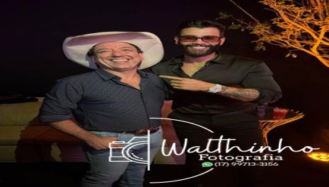 Matheus Calil participa de evento intimista de lançamento de DVD de Gusttavo Lima