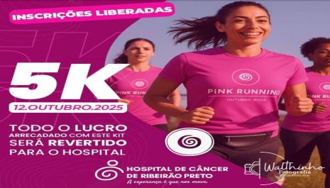  Ribeirão Preto recebe a Pink Running 2025 no dia 12/10 com programação para toda a família