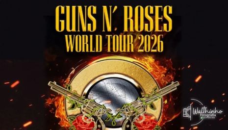 Atenção: saíram os preços do show do Guns N’ Roses em Rio Preto