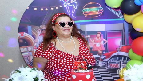 Aniversário de 55 anos da Carmem-Olimpia-SP