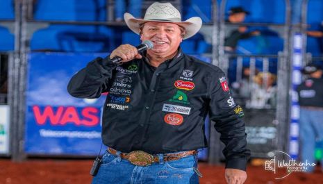 Narração de Almir Cambra marca disputa por mais de R$ 500 mil no Votu International Rodeo