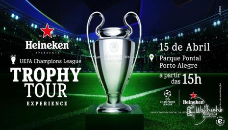 Heineken® traz taça da UEFA Champions League em evento exclusivo em Porto Alegre