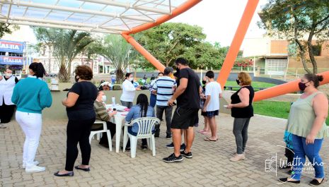  Sábado de vacinação imuniza cerca de 500 moradores contra a Covid em Olímpia