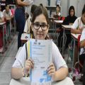 Mais de 1200 alunos de Olímpia realizam prova do SARESP para avaliar aprendizagem da rede municipal